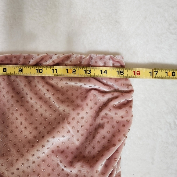 2 For 20 PrettyLittleThing Pink Ruched Wrap Mini Skirt Concert/nightclub - Picture 5 of 6